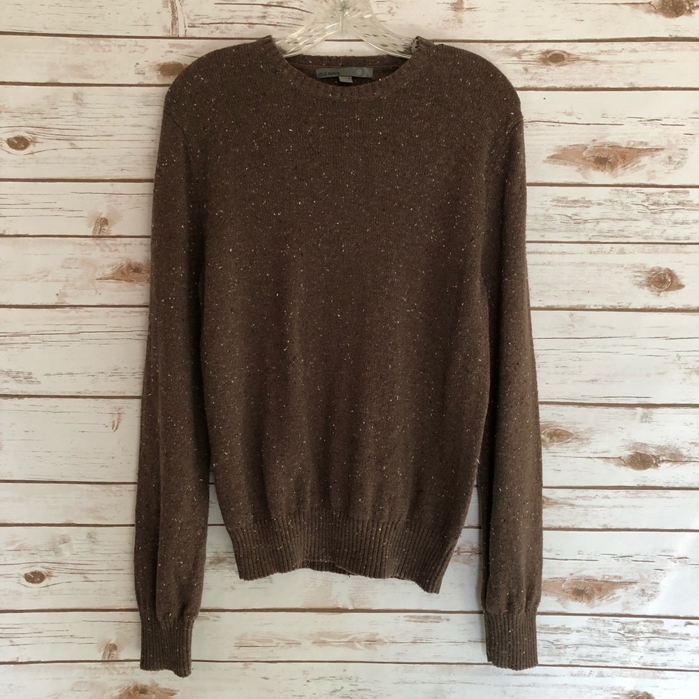 Old Navy Speckled Crewneck Sweater